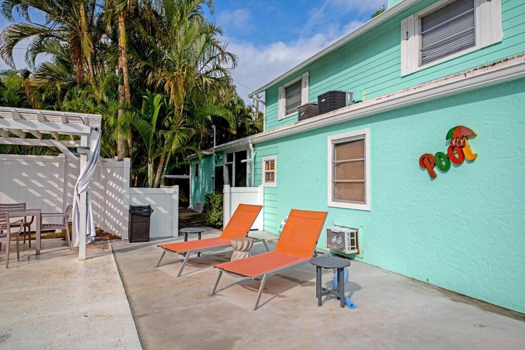 Walk To The Beach - Island Villa Siesta Key Exterior foto