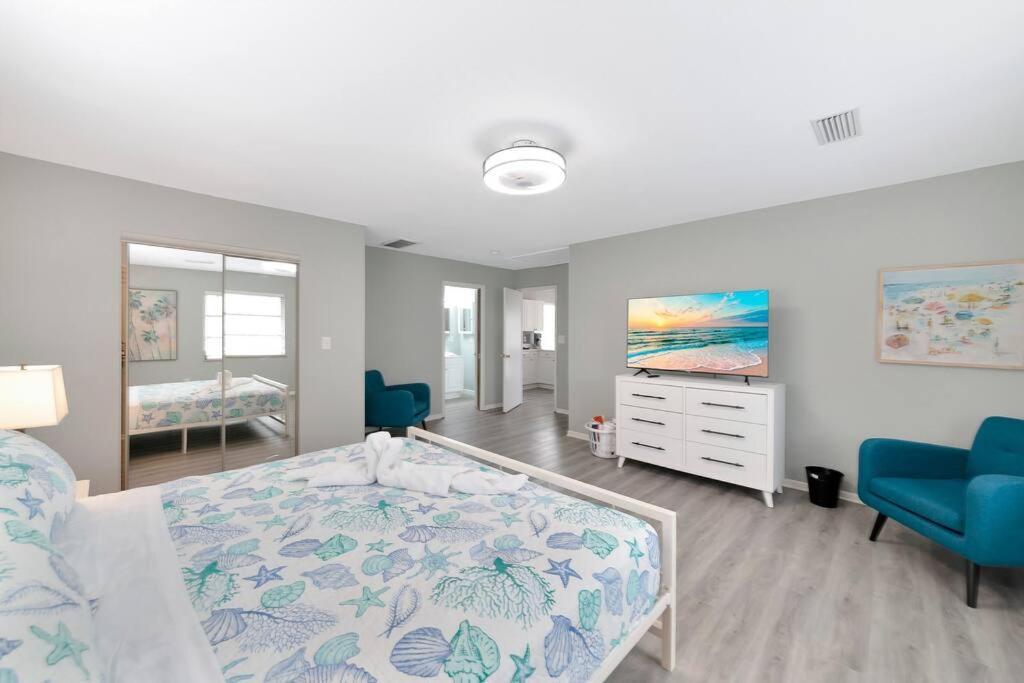 Walk To The Beach - Island Villa Siesta Key Exterior foto